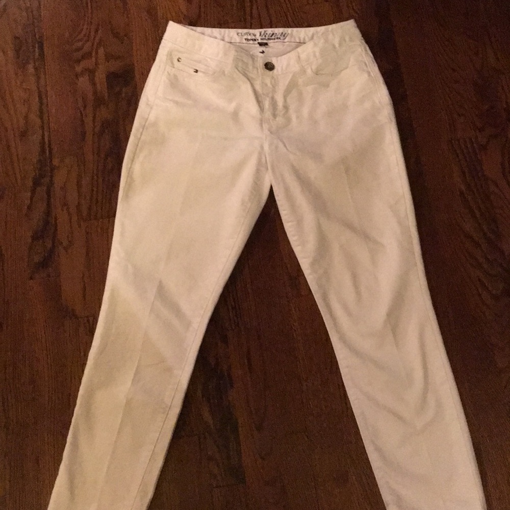 Tommy Hilfiger Curvy Skinny white jeans.